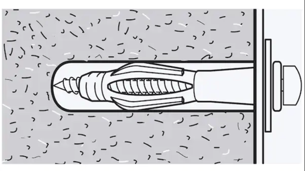 Tornillo y tarugo.