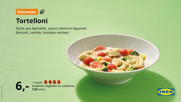 Tortelloni aux épinards