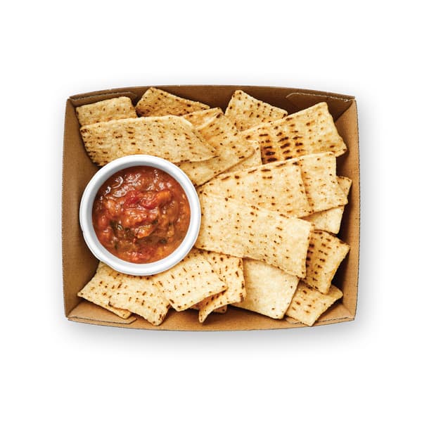 Tortilla chips and salsa