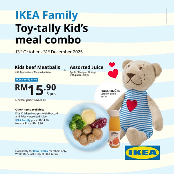 Toy-tally Kids Meal Combo