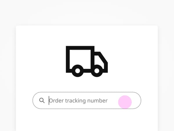 Track your online order