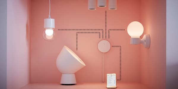 TRÅDFRI LED-Lampen mit TRÅDFRI Fernbedienung