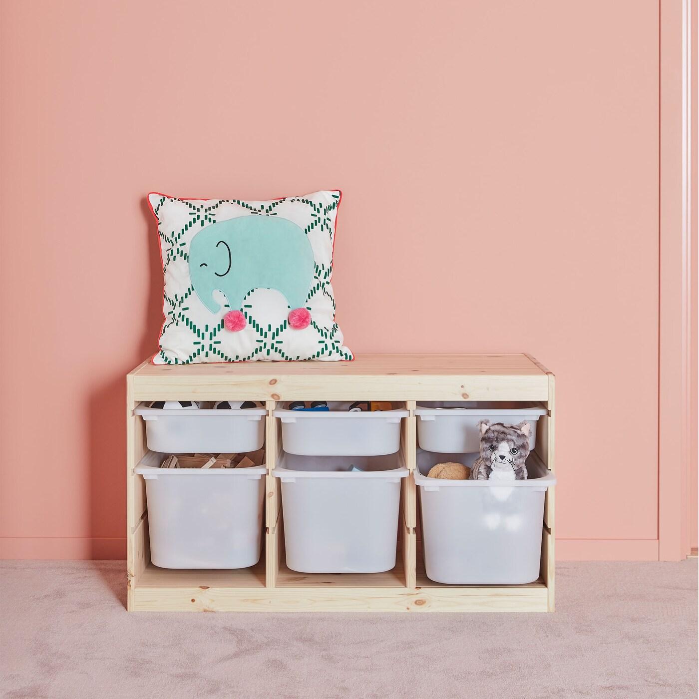 TROFAST toy storage sytsem.