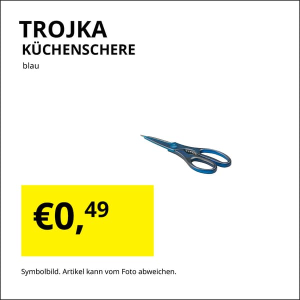 Trojka Küchenschere für 0,49 €