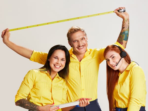 trójka projektantów IKEA