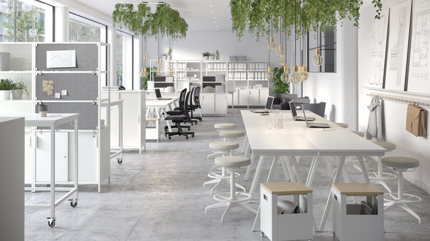 Una postazione di lavoro per ogni spazio ed esigenza - IKEA Svizzera