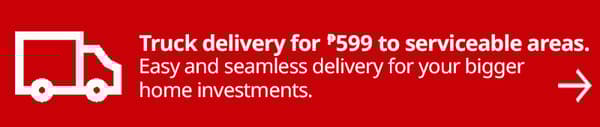 Truck Delivery for P599 to serviceable areas