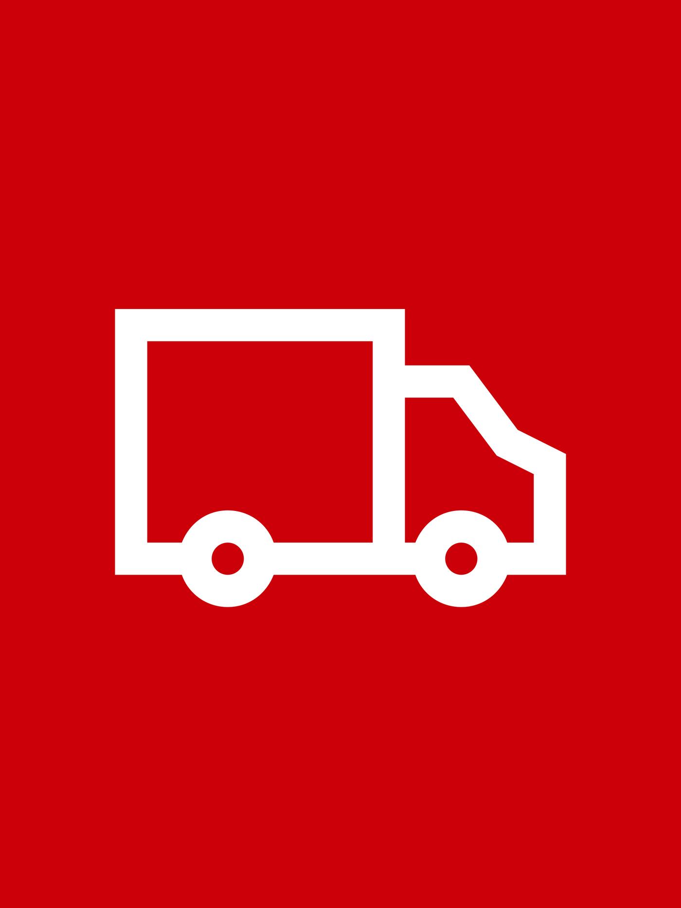 Truck delivery graphic