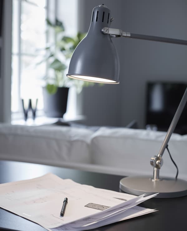 Try lighting that’s kelvin 5000 above to help reduce eyestrain while working.