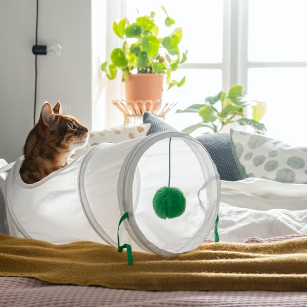 túnel de xogos para gatos IKEA