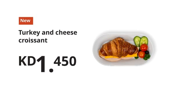 Turkey Cheese Croissant