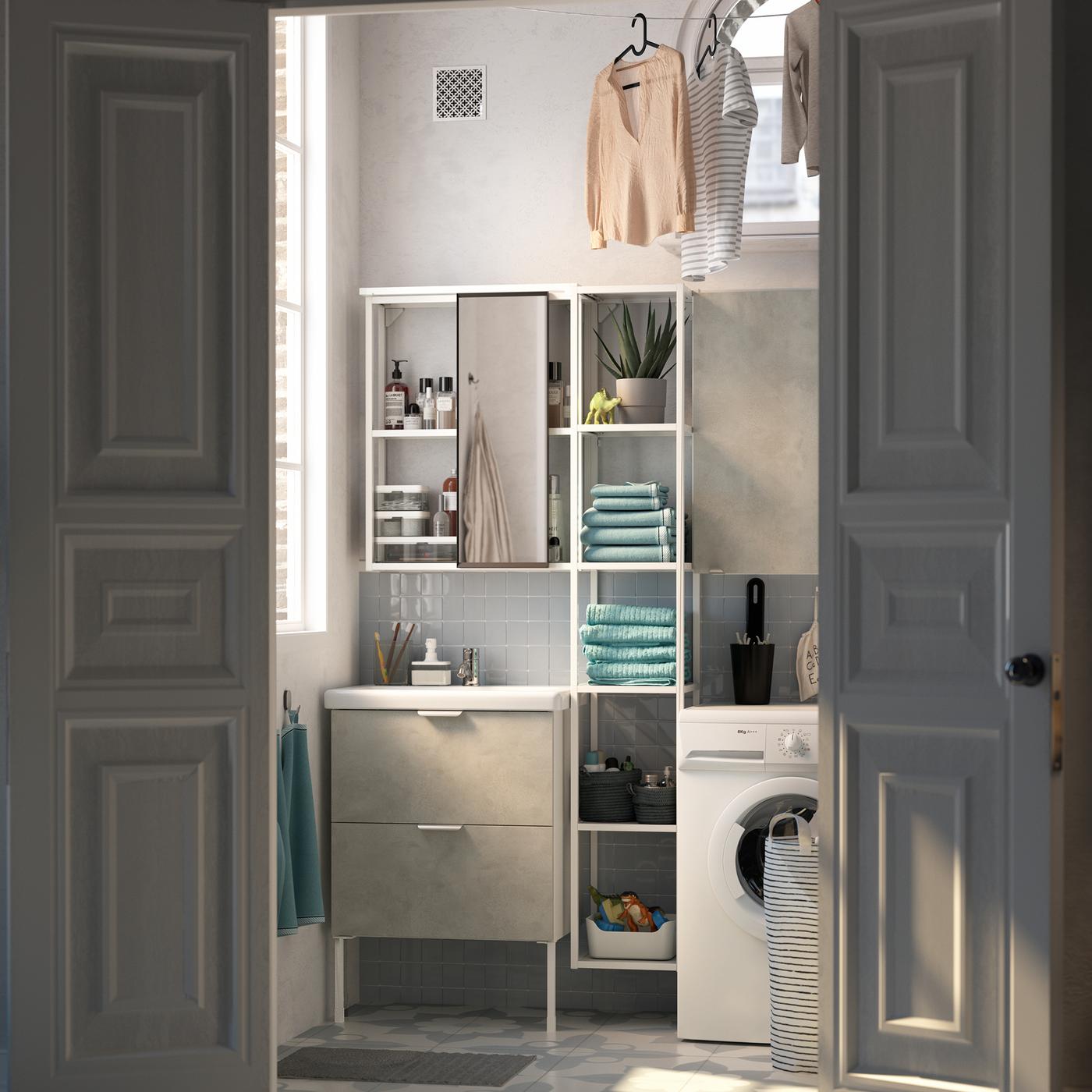 Bathroom organization - IKEA