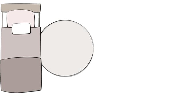 Twin bed icon