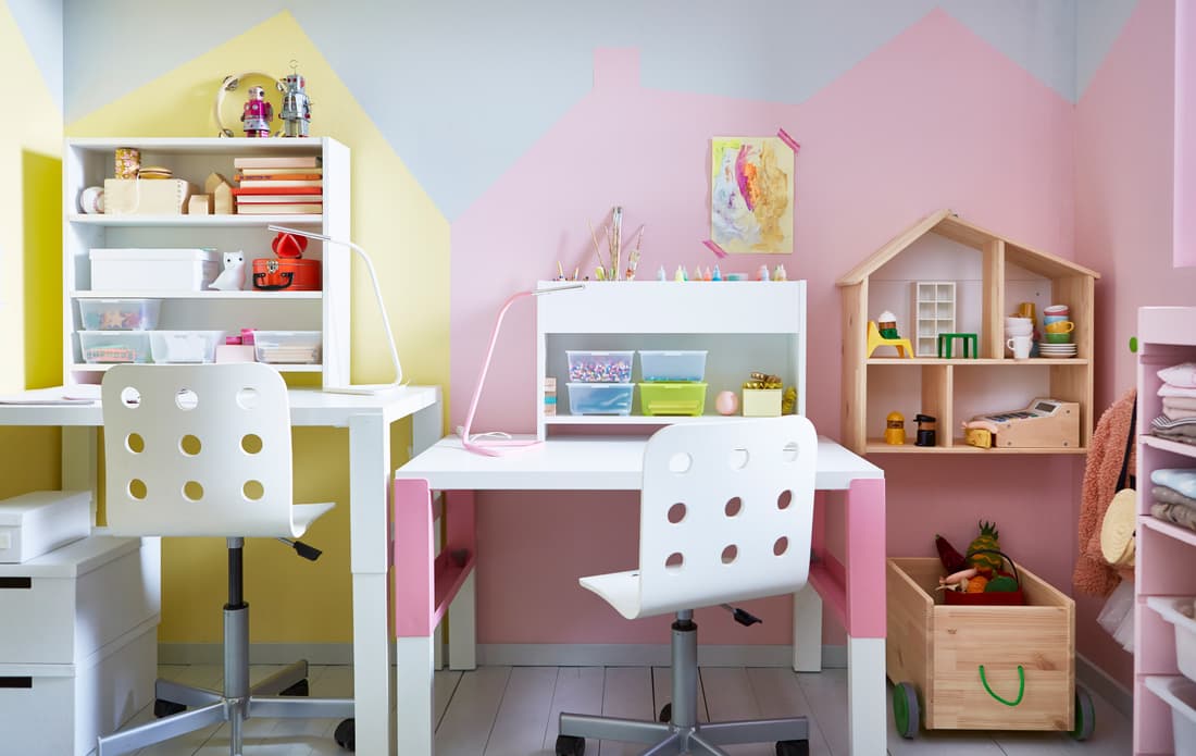 Colour-coding a shared kids’ room - IKEA UK
