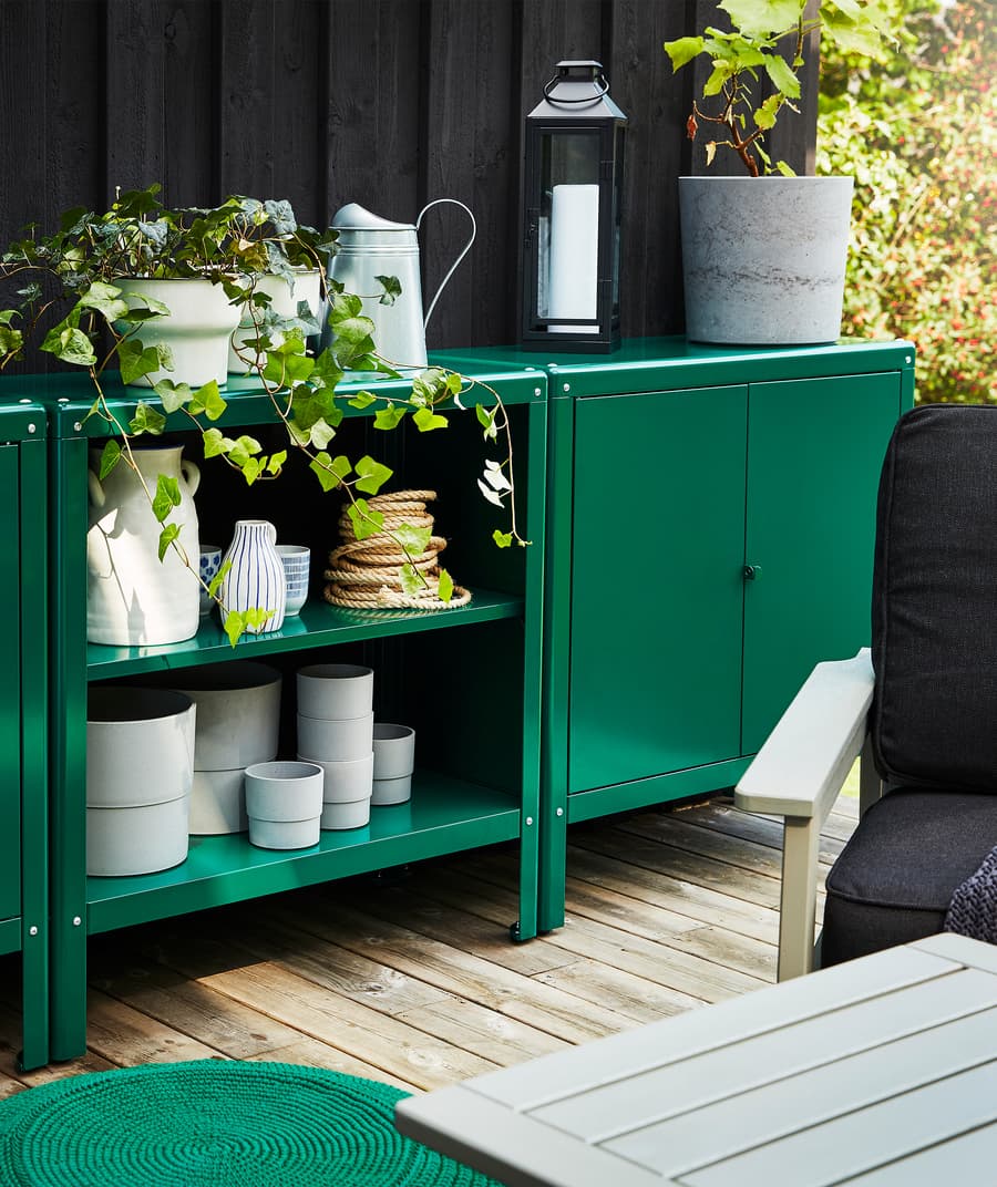 Ideas para decorar una terraza grande o el jardín IKEA