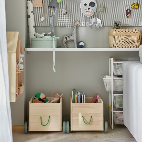 FLISAT Toy storage with casters - IKEA