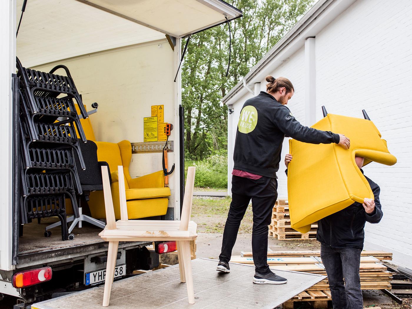 Pickup service when you need to free up space IKEA