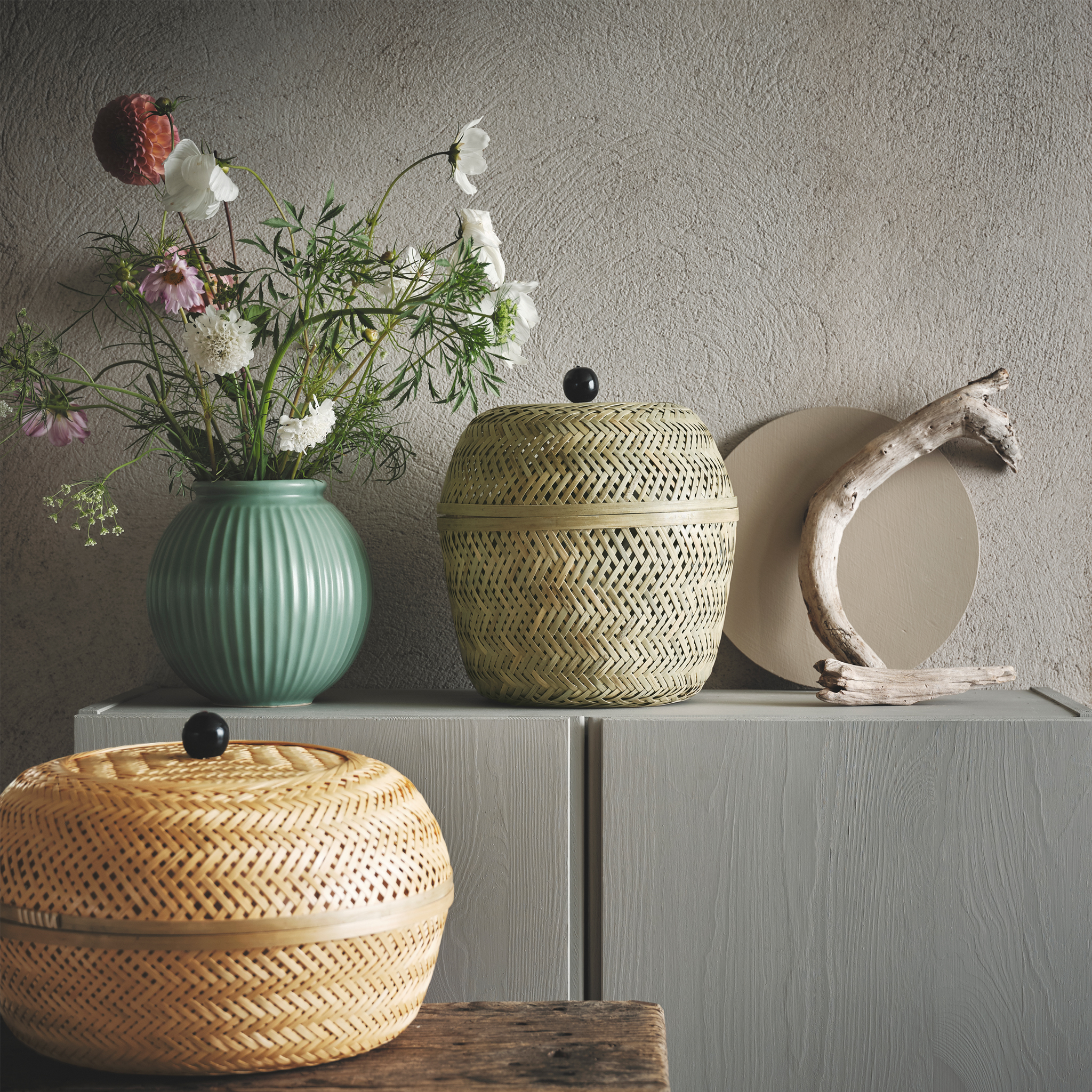 Handwoven baskets made with love IKEA