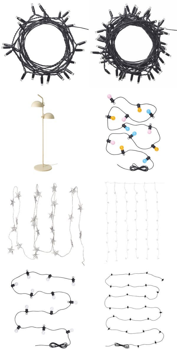 Udendørs LED-lyskæder og -lamper fra produktserierne LEDLJUS, SOMMARLÅNKE, STRÅLA, SVARTRÅ og UTSUND med stik der ikke opfylder relevant sikkerhedsstandard.