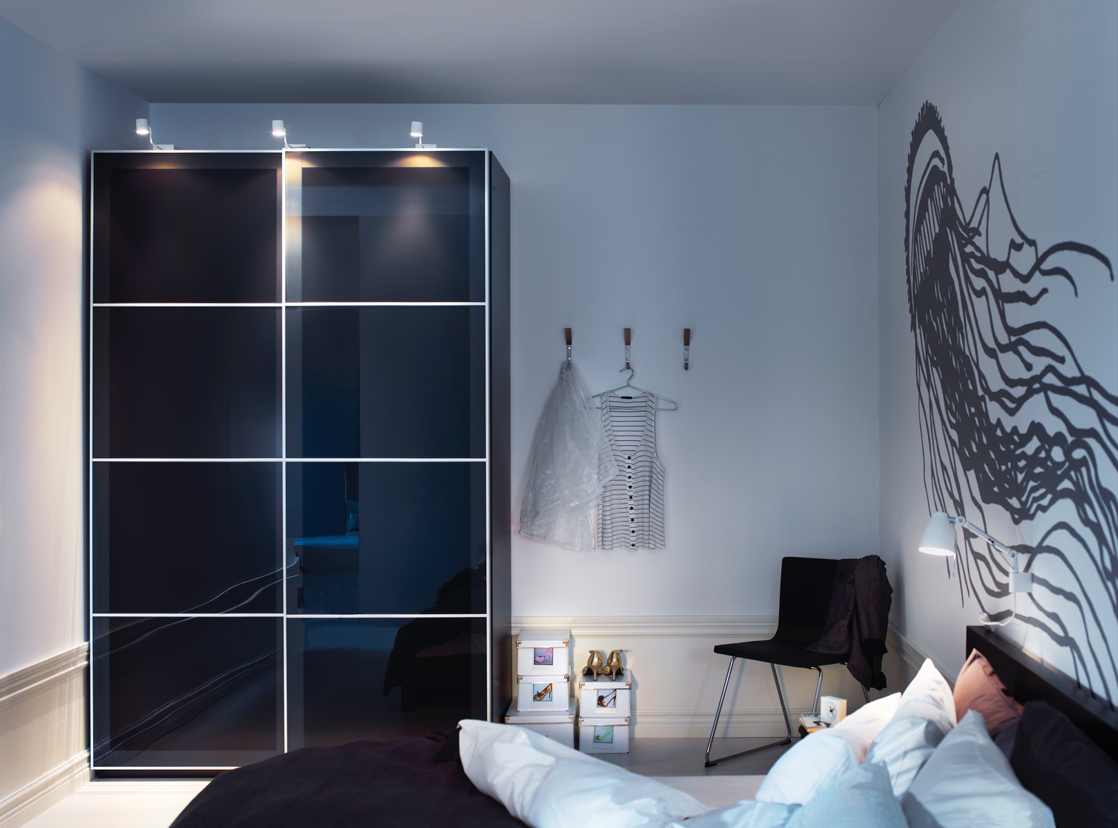 UGGDAL skyvedør til PAX garderobesystem IKEA