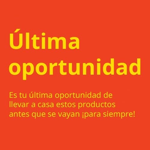 última oportunidad