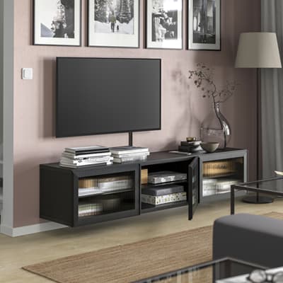 Un banc TV vitré Fällsvik