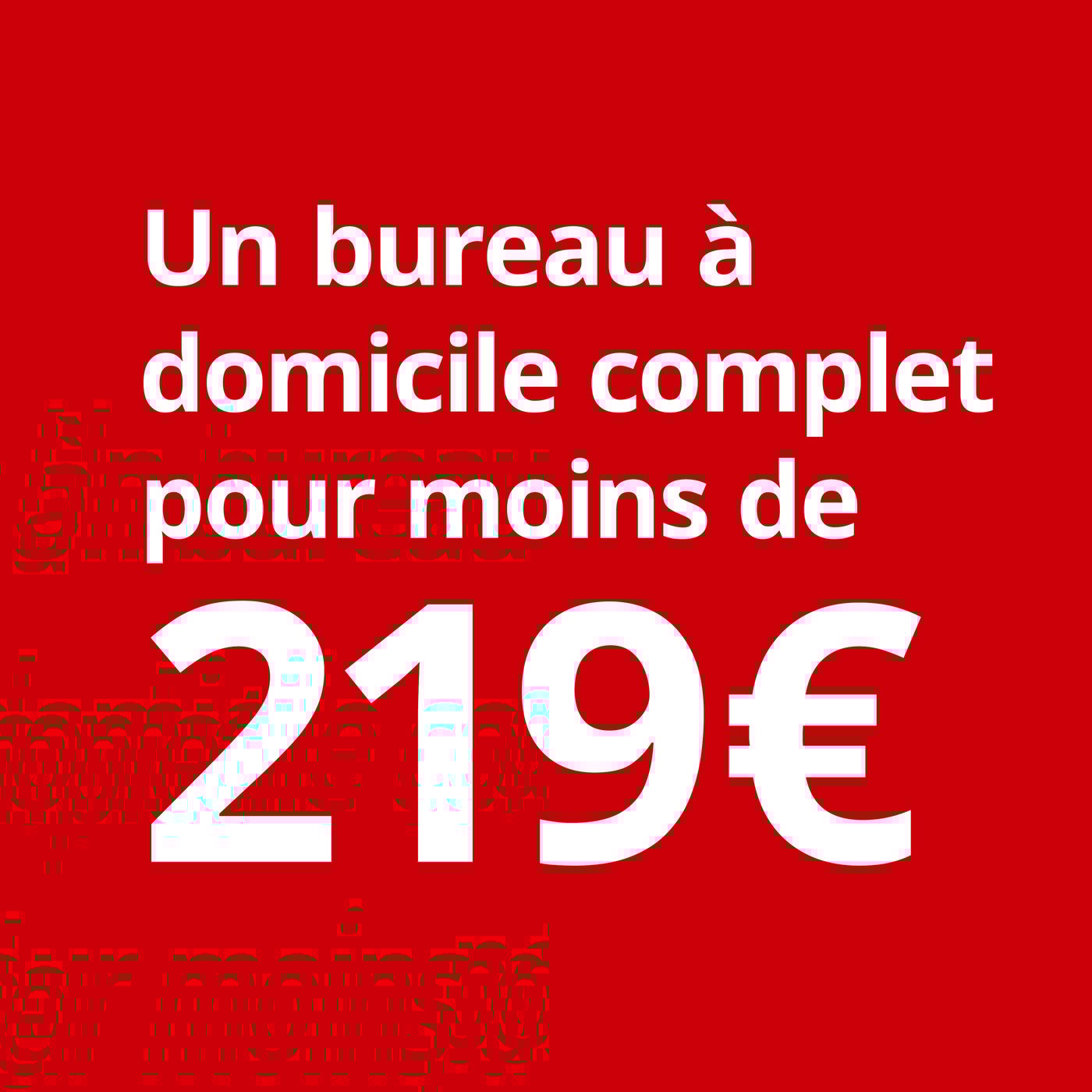 Un bureau à domicile complet pour moins de 219 euros