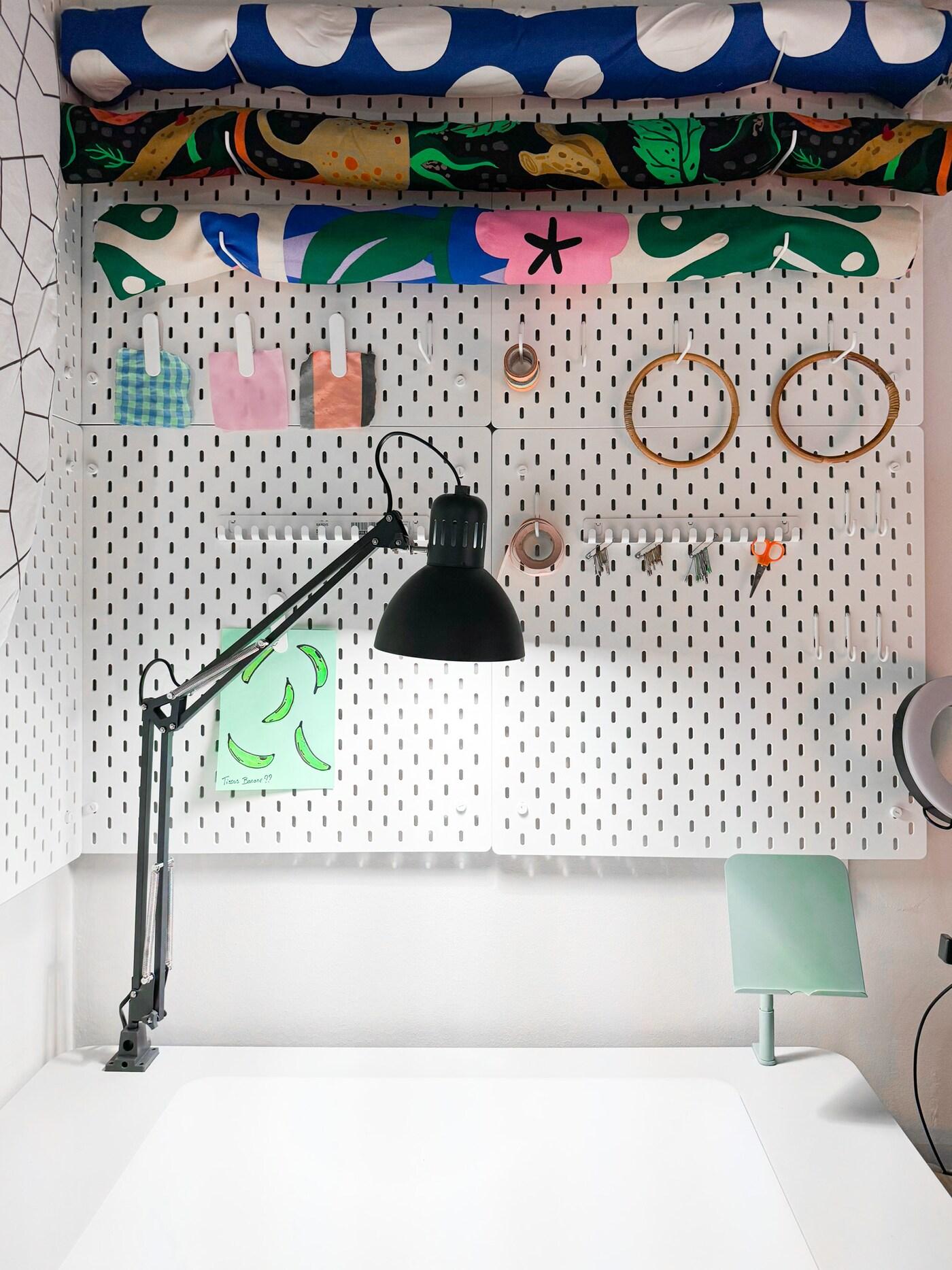 Un coin bureau avec SKADIS