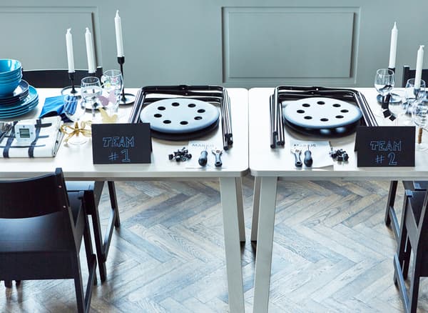 Un gioco a squadre per preparare la tavola è un modo divertente per rompere il ghiaccio - IKEA