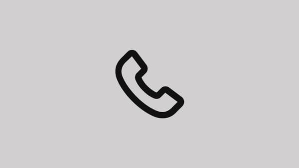 Un icona che indica un telefono.