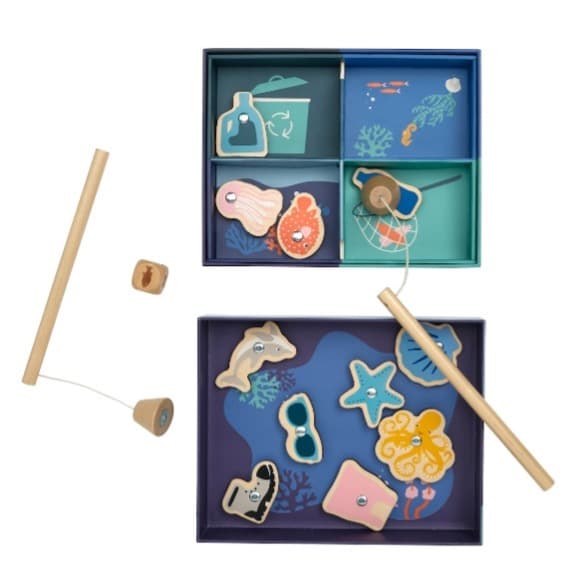 Un jeu de pêche multicolore BLÅVINGAD