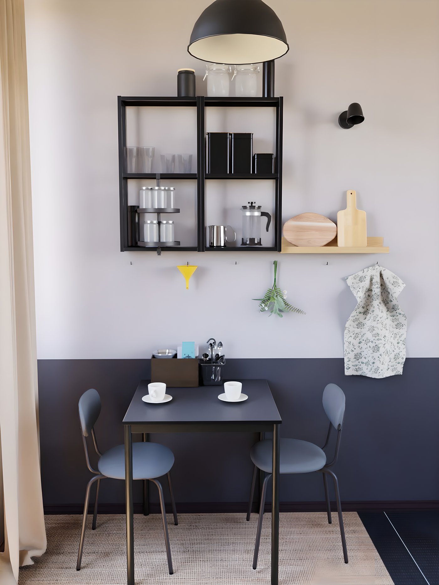 Un petit coin salle à manger traditionnel