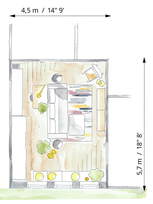 Más espacio de almacenaje con un sofá - IKEA