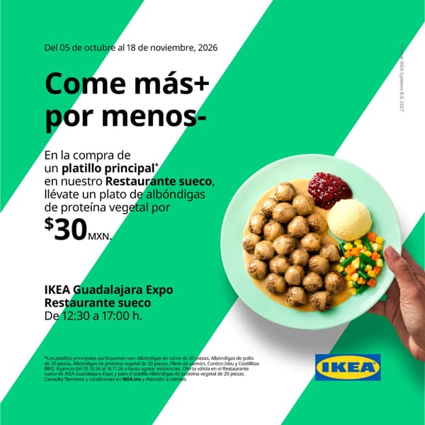 Un plato de albóngidas vegetarianas