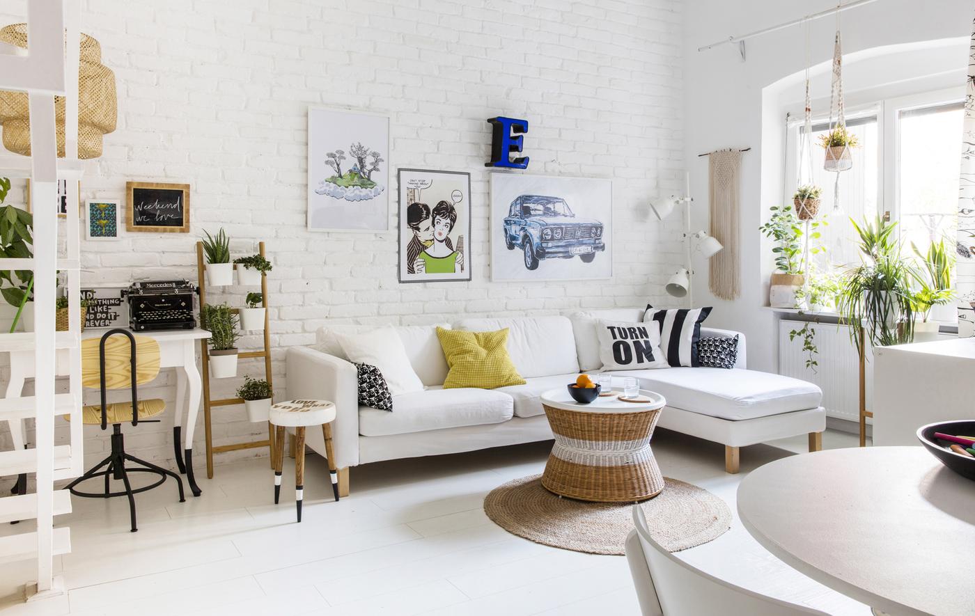 Un pequeño apartamento que parece más amplio - IKEA
