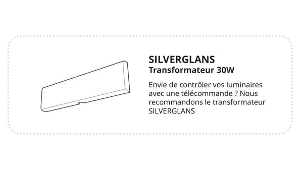 Un transformateur pour luminaire, SILVERGLANS