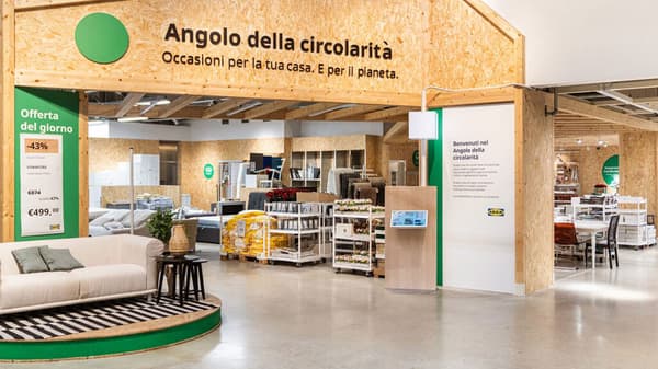 Un visuale dell'Angolo della Circolarità.