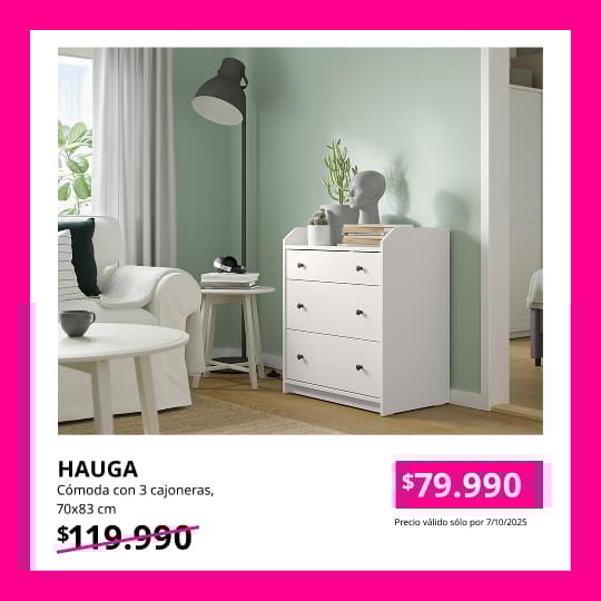 Una cómoda HAUGA
