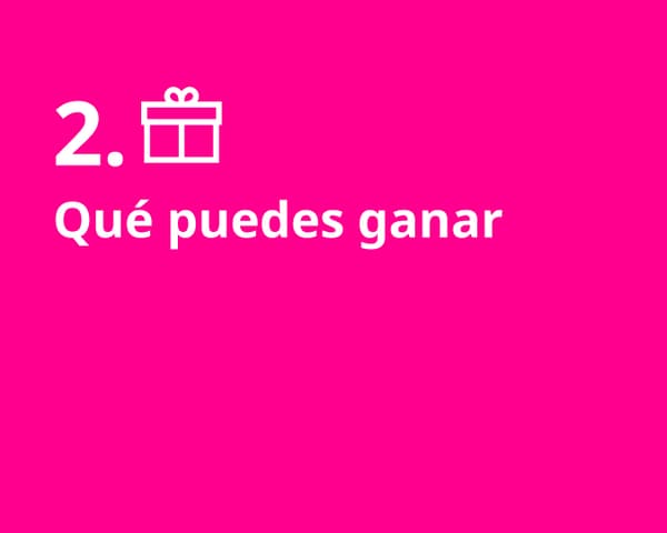Una imagen fucsia con el texto 