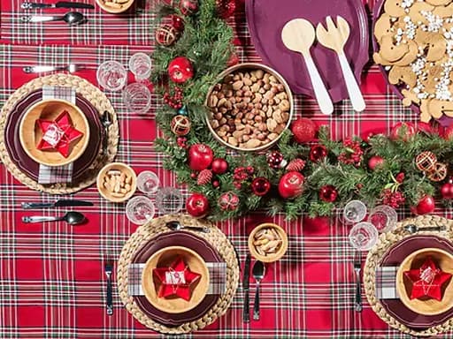 una taula de Nadal escocesa
