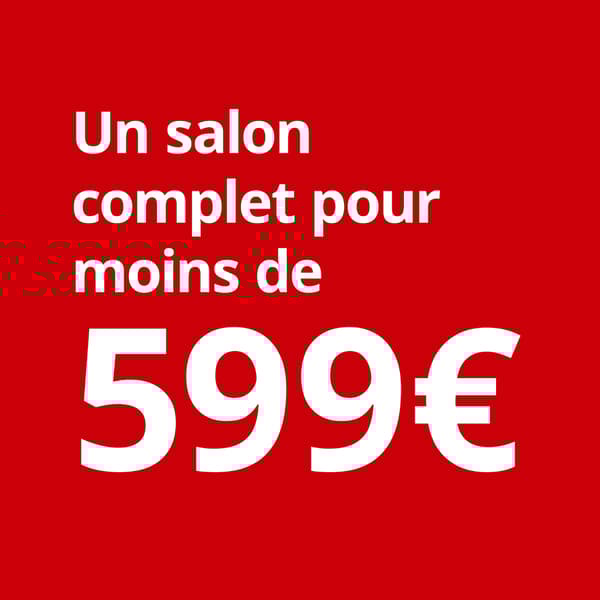 Une chambre à coucher complète à moins de 579 €
