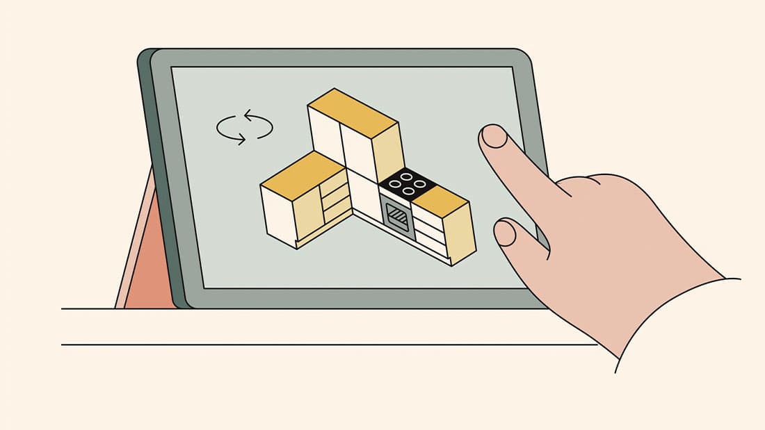 Activez l’outil de planification de cuisine IKEA