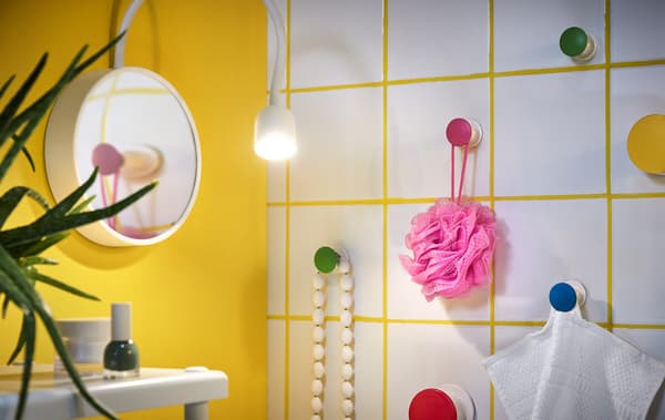 Une petite salle de bains pour deux