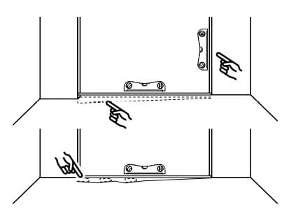 Uneven or angled surface measurments