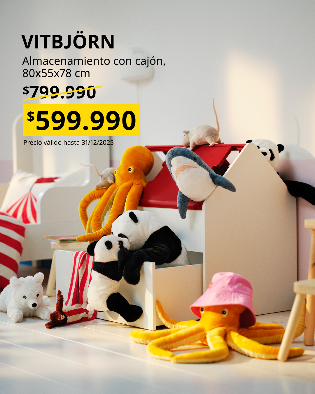 Unidad de almacenaje de niños