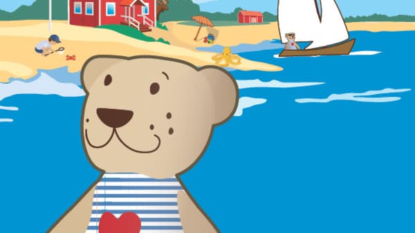 Unser FABLER BJÖRN Bär macht Urlaub in Schweden.