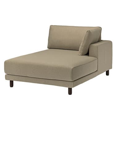 UPPÅKRA serien 1,5 pers. chaiselongmodul m. højre armlæn