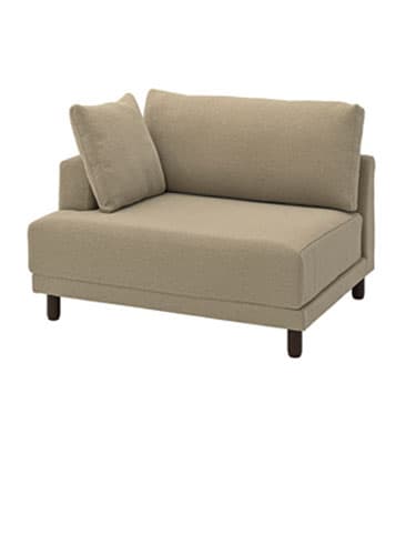 UPPÅKRA serien 1,5 pers. modul m. venstre armlæn