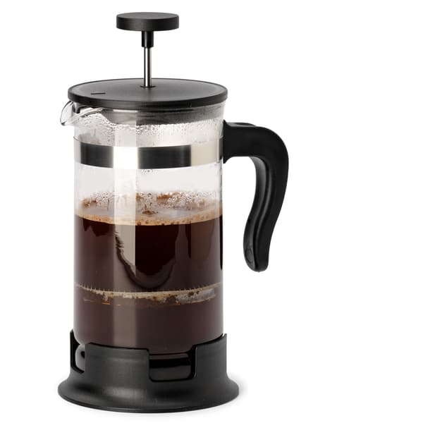 UPPHETTA kávé/tea készítő, üveg, rozsdamentes, 1 l.