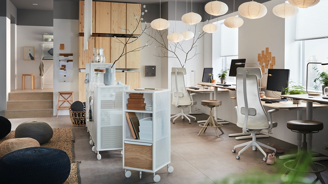 IKEA dla Firm Wyposażenie biura IKEA
